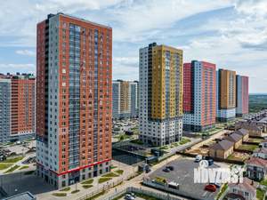 1-к квартира, строящийся дом, 36м2, 3/25 этаж