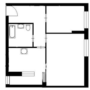 2-к квартира, вторичка, 53м2, 16/18 этаж