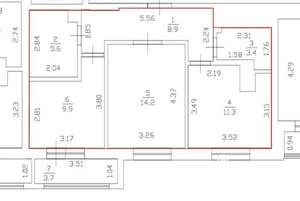 2-к квартира, вторичка, 53м2, 5/25 этаж