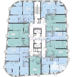 Студия квартира, вторичка, 25м2, 7/17 этаж