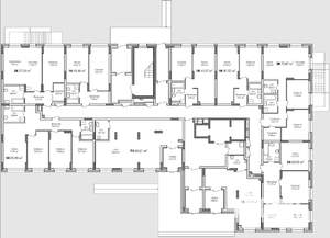 3-к квартира, строящийся дом, 71м2, 1/15 этаж