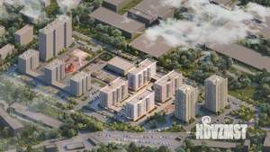 3-к квартира, строящийся дом, 72м2, 16/17 этаж