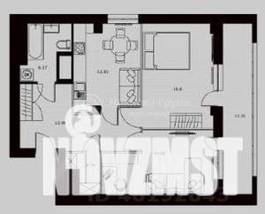 2-к квартира, вторичка, 65м2, 15/17 этаж