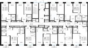 1-к квартира, вторичка, 43м2, 2/13 этаж