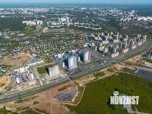 2-к квартира, строящийся дом, 53м2, 4/10 этаж