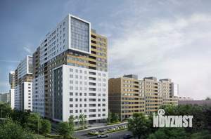 2-к квартира, строящийся дом, 68м2, 6/18 этаж