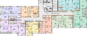2-к квартира, вторичка, 55м2, 24/25 этаж