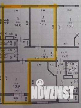 2-к квартира, вторичка, 60м2, 10/10 этаж