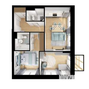 2-к квартира, вторичка, 57м2, 17/25 этаж