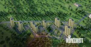1-к квартира, строящийся дом, 44м2, 6/15 этаж