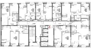 Студия квартира, вторичка, 20м2, 9/24 этаж