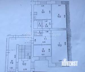 3-к квартира, вторичка, 60м2, 2/5 этаж