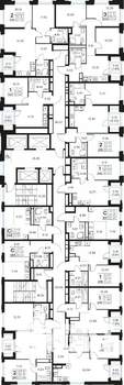 2-к квартира, вторичка, 55м2, 9/30 этаж