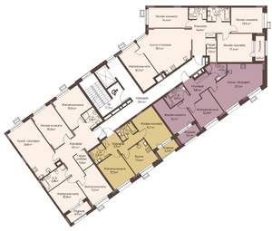 2-к квартира, вторичка, 58м2, 3/12 этаж