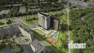 1-к квартира, строящийся дом, 39м2, 6/16 этаж