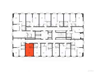 Студия квартира, вторичка, 24м2, 2/25 этаж