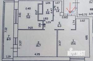 2-к квартира, вторичка, 58м2, 7/10 этаж