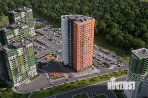 1-к квартира, строящийся дом, 53м2, 25/25 этаж