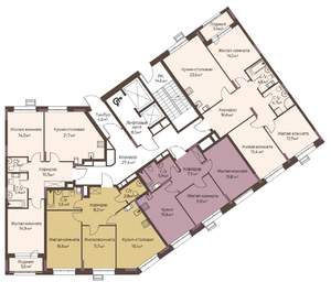 2-к квартира, вторичка, 57м2, 4/12 этаж