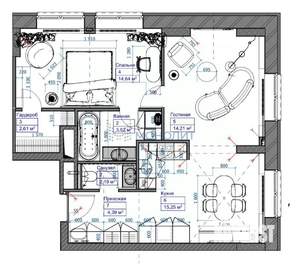 2-к квартира, вторичка, 60м2, 5/12 этаж
