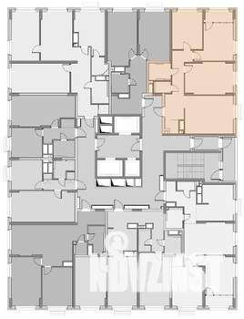3-к квартира, строящийся дом, 82м2, 20/22 этаж