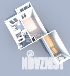 2-к квартира, вторичка, 47м2, 2/5 этаж