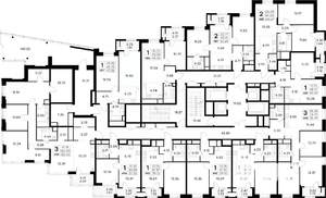 2-к квартира, вторичка, 55м2, 24/32 этаж