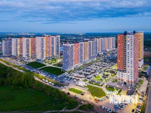 2-к квартира, строящийся дом, 54м2, 25/25 этаж