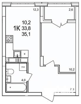 Фото квартиры на продажу (1)