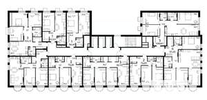 1-к квартира, вторичка, 54м2, 4/9 этаж