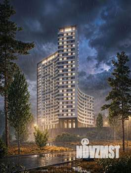 Студия квартира, строящийся дом, 30м2, 24/25 этаж