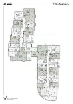 1-к квартира, вторичка, 40м2, 4/12 этаж
