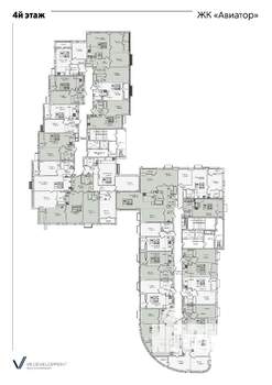 1-к квартира, вторичка, 39м2, 4/12 этаж