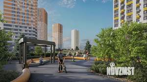 2-к квартира, строящийся дом, 57м2, 20/24 этаж