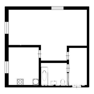 1-к квартира, вторичка, 30м2, 9/9 этаж