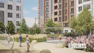 2-к квартира, строящийся дом, 61м2, 6/9 этаж