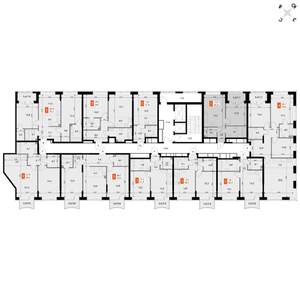 1-к квартира, вторичка, 43м2, 3/10 этаж