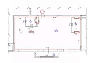 2-к квартира, вторичка, 77м2, 8/8 этаж