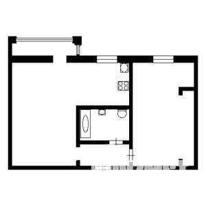 2-к квартира, вторичка, 46м2, 7/9 этаж