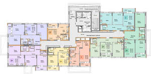 3-к квартира, вторичка, 69м2, 2/25 этаж
