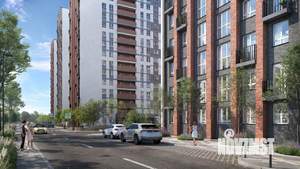 2-к квартира, строящийся дом, 57м2, 11/18 этаж