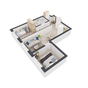 2-к квартира, вторичка, 56м2, 8/24 этаж