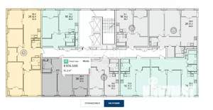 2-к квартира, вторичка, 54м2, 19/19 этаж