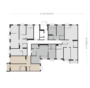 2-к квартира, сданный дом, 64м2, 9/9 этаж