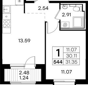 Фото квартиры на продажу (1)