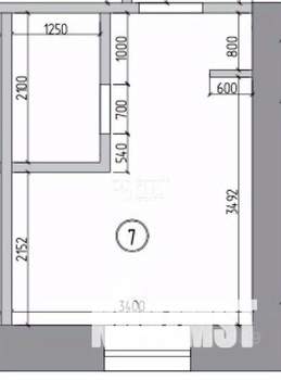 1-к квартира, вторичка, 14м2, 3/3 этаж