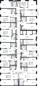 2-к квартира, вторичка, 65м2, 9/13 этаж