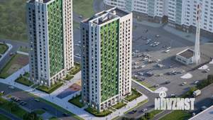 2-к квартира, строящийся дом, 76м2, 17/22 этаж