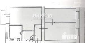 3-к квартира, вторичка, 57м2, 4/4 этаж