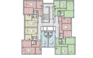 1-к квартира, вторичка, 21м2, 10/21 этаж